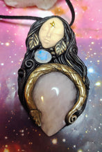 Load image into Gallery viewer, PREORDER Ayahuasca Yage Spirit Necklace | Shamanic Healing Sacred Plants Psychedelic Jewelry
