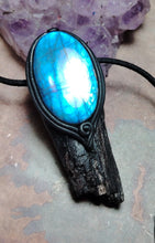 Load image into Gallery viewer, PREORDER Psychic Shield,  Black Tourmaline Necklace | Empaths Spiritual and  Energy Protection Jewelry
