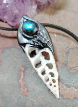 Load image into Gallery viewer, Mermaid Voice, Seashell Necklace Pendant  | Sea Witch, Siren, Selkie Crystal Jewelry
