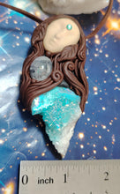 Load image into Gallery viewer, Pachamama Statue Figurine Necklace | Gaia Divine Feminine Goddess Art Jewelry
