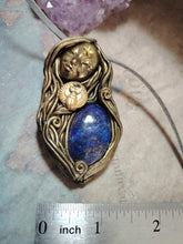 Load image into Gallery viewer, Maat, Egyptian Goddess of Truth Necklace | Lapis Lazuli, Turquoise Pendant| Ancient Egyptian Revival Jewelry
