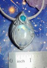 Load image into Gallery viewer, Druid, Moonstone Apatite Necklace | Celtic Elven Jewelry | Mystical Women Gift
