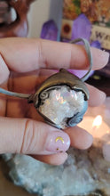 Load and play video in Gallery viewer, Dolphin Spirit Animal Necklace | Angel Aqua Aura Quartz | Sirius Starseed Jewelry
