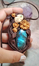 Load and play video in Gallery viewer, PREORDER Mother Earth, Sacred Feminine Goddess Necklace, Gaia Pachamama Jewelry
