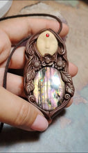 Load and play video in Gallery viewer, PREORDER Mother Earth, Sacred Feminine Goddess Necklace, Gaia Pachamama Jewelry
