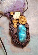 Load image into Gallery viewer, PREORDER Mother Earth, Sacred Feminine Goddess Necklace, Gaia Pachamama Jewelry
