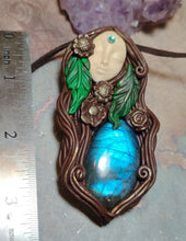 Load image into Gallery viewer, PREORDER Mother Earth, Sacred Feminine Goddess Necklace, Gaia Pachamama Jewelry
