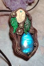 Load image into Gallery viewer, PREORDER Mother Earth, Sacred Feminine Goddess Necklace, Gaia Pachamama Jewelry
