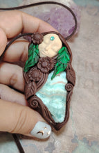 Load image into Gallery viewer, PREORDER Gaia Goddess Statue Necklace | Pachamama Divine Feminine Art Jewelry

