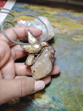 Load image into Gallery viewer, PREORDER The Hummingbird | San Pedro Cactus, Huachuma, Jewelry | Spirit Animal Shamanic Necklace Pendant
