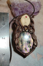 Load image into Gallery viewer, PREORDER Mother Earth, Sacred Feminine Goddess Necklace, Gaia Pachamama Jewelry
