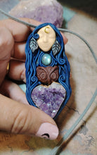Load image into Gallery viewer, Sophia, Wisdom Goddess Necklace | Divine Feminine Art | Gnostic, Nag Hammadi, Hagia Pistis Jewelry
