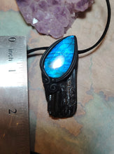 Load image into Gallery viewer, PREORDER Psychic Shield,  Black Tourmaline Necklace | Empaths Spiritual and  Energy Protection Jewelry
