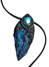 Load image into Gallery viewer, PREORDER Andromedan Starseed Jewelry | Kyanite Necklace | Andromeda Star Soul Pendant
