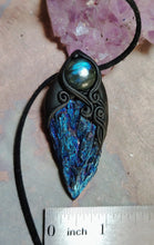 Load image into Gallery viewer, PREORDER Andromedan Starseed Jewelry | Kyanite Necklace | Andromeda Star Soul Pendant
