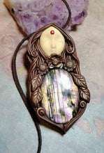 Load image into Gallery viewer, PREORDER Mother Earth, Sacred Feminine Goddess Necklace, Gaia Pachamama Jewelry

