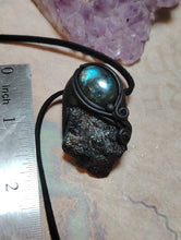 Load image into Gallery viewer, PREORDER Warrior, Black Tourmaline Necklace | Energy and Spiritual Protection Jewelry

